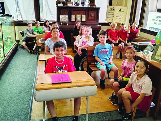2nd Graders Tour County Museum
