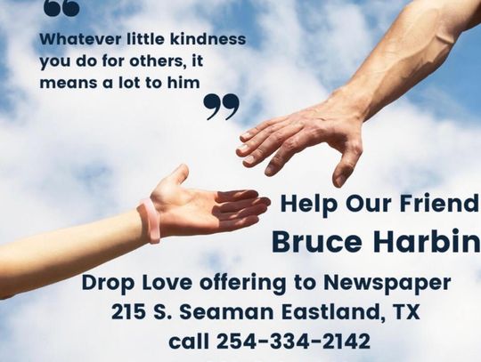 Love Offering for Bruce Harbin