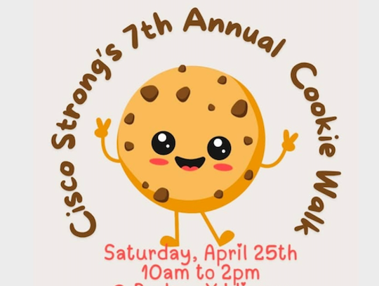 7th Annual Cookie Walk Sat., April 27