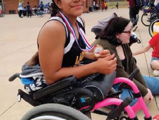 Autumn Fought had an outstanding day at the Lone Star Para Invitational!