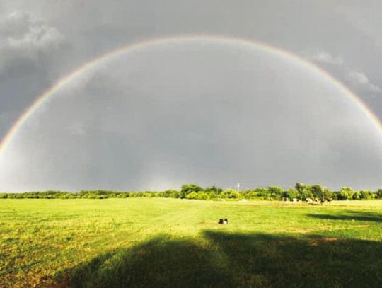 Beautiful Rainbow after the Storm