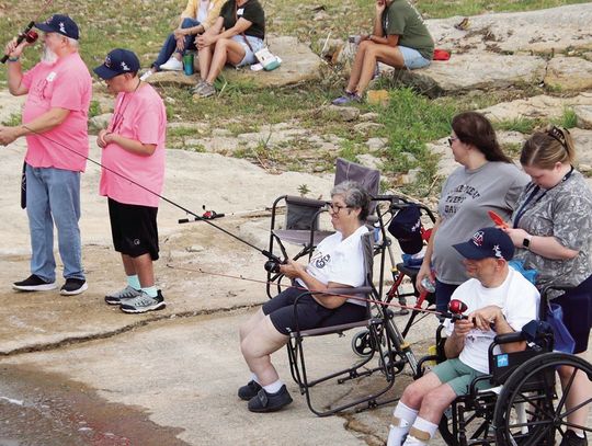 C.A.S.T. For Kids Participants have Great Fishing Day at Lake Leon
