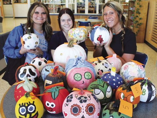 CC Cosmetology and Barber Students Learn How to Mix Hair Colors in Pumpkin Contest