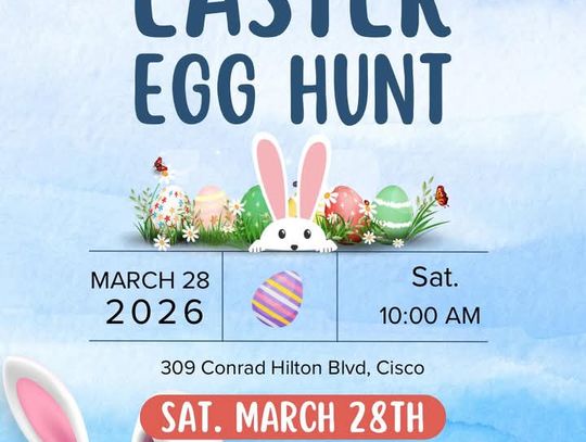 Cisco Chamber Easter Egg Hunt Sat., March 28 at 10 AM