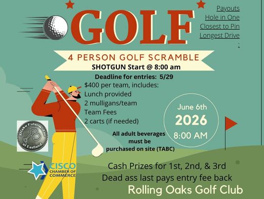 Cisco Chamber of Commerce 4-Person Golf Scramble June 6