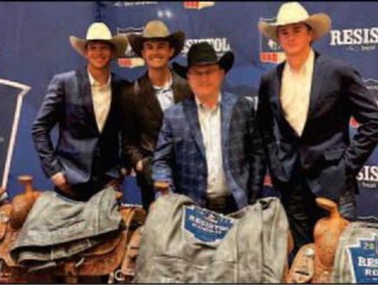 Cisco College Rodeo Team Member, Grad Win PRCA Rookie of the Year Awards