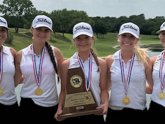Cisco Girls Golf Team is Region 2AA Golf Champs and are State Bound