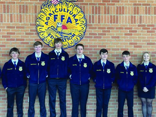 Cisco High School FFA Big Country District LDE Contest