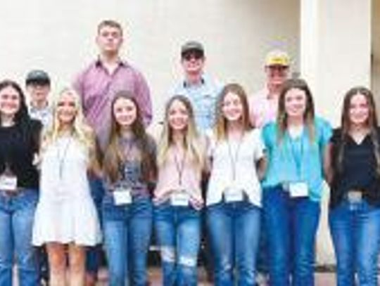 CISCO HIGH SCHOOL FFA--Fifteen Cisco FFA members attended the Texas State FFA Convention in Dallas