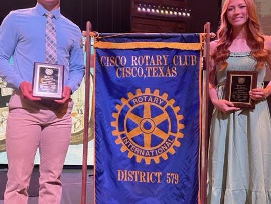 Cisco Rotary Club Citizenship Awards 