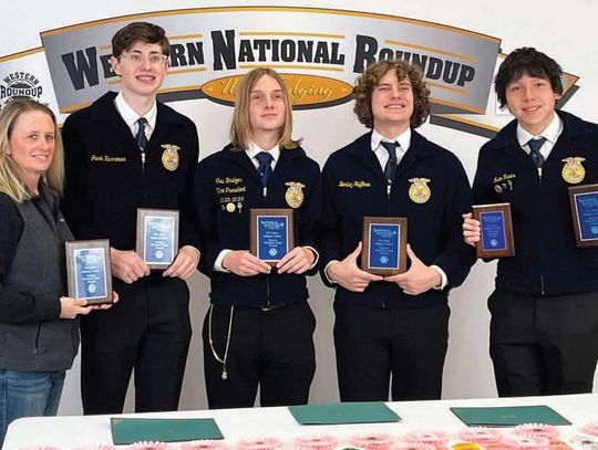 Congratulations to Eastland FFA Meat Judging Team!