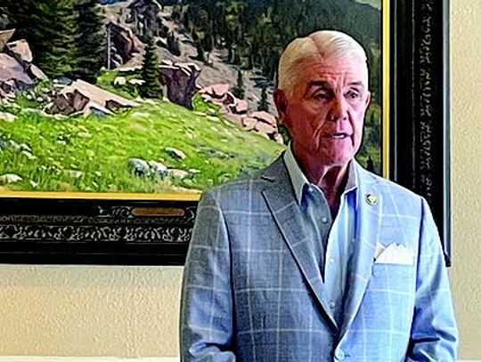 Congressman Williams Visits County