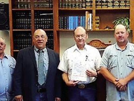 Constable Larry Jernigan recognized for Service to Eastland County