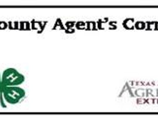 County Agent's Corner