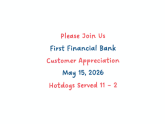 Customer Appreciation at First Financial Bank, Cisco