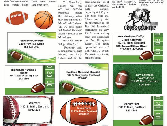 Eastland County Sports 2