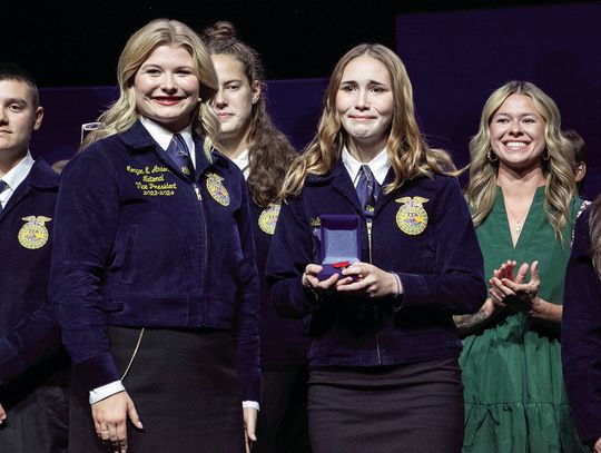 Eastland FFA Member Named Runner-Up Power, Structural and Technical Systems Agriscience Fair Project By National FFA Organization