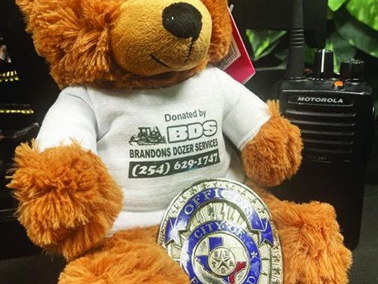 Eastland PD, Local Business re-kindle Teddy Bear Program