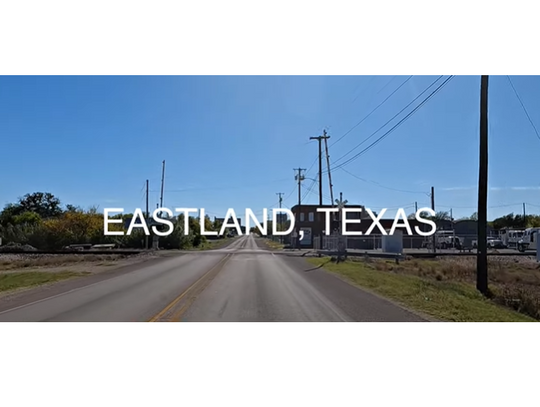 Eastland, Texas! Drive with me!