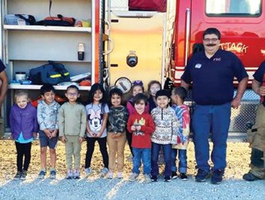 FIRE PREVENTION WEEK AT GORMAN ISD