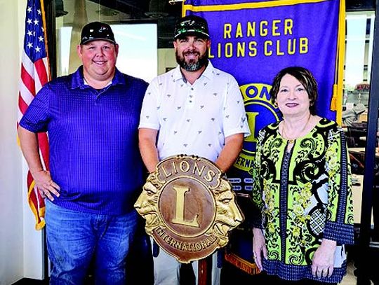 Former RC Student visits Ranger Lions Club