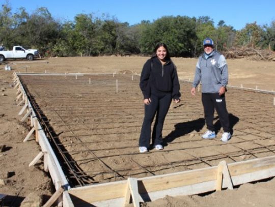 Foundation Poured for New Pitching Lab at Cisco College