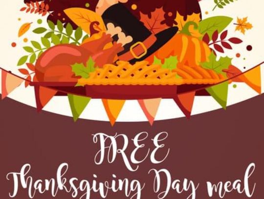 Free Thanksgiving Meal on Thursday, Nov. 28