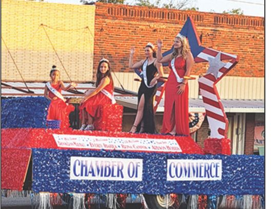 Gorman Royalty Presented on Peanut Festival Float