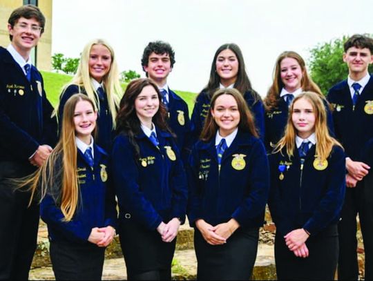 Introducing 2024 - 2025 FFA Officers