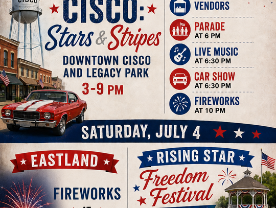 July 2nd, 3rd &  4th Events