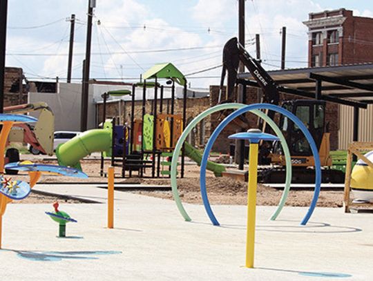 Legacy Park in Cisco Nears Completion; Etched Bricks Can be Purchased by Oct. 1