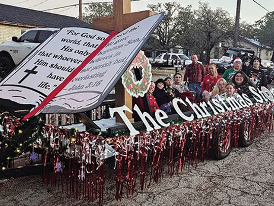 Lights Sparkle in County Christmas Parades