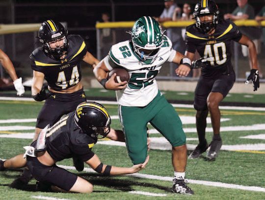 Loboes remain perfect with rout of Bucks