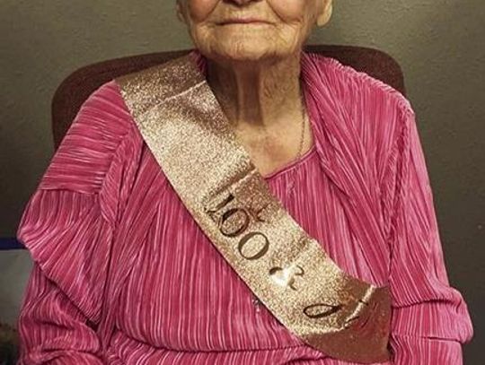 Long Time Carbon Resident celebrates 100th Birthday