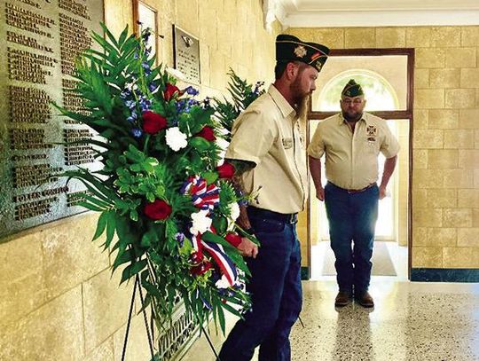 Memorial Day Service held in Courthouse