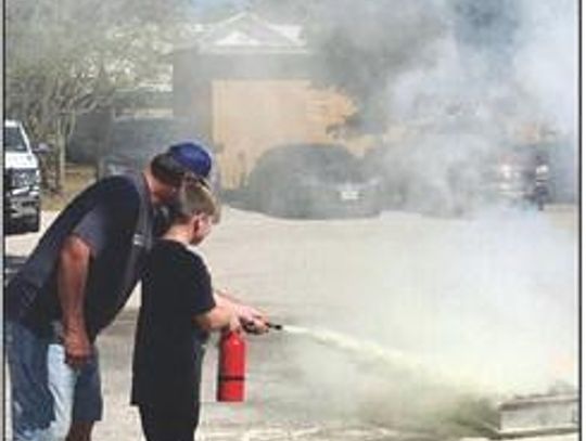 Olden FD Instructs on putting out Fires