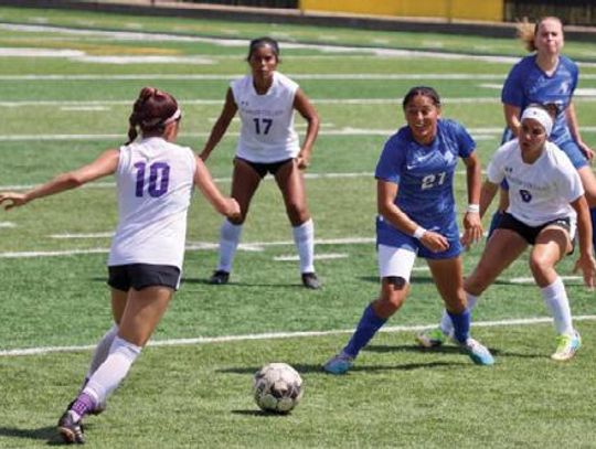 Ranger College athletes who defeated our Lady Wranglers soccer team 3-1