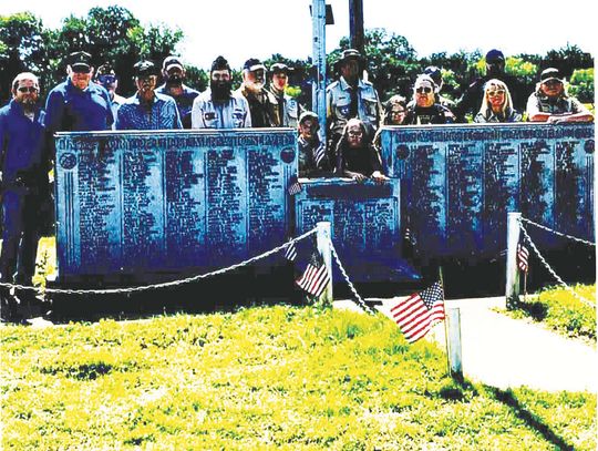 Ranger Veteran’s Support Group and Ranger Veterans Commission Place Flags in Evergreen Cemetery