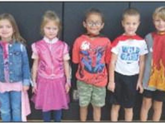 Red Ribbon Week Super Hero Day at Cisco Elementary