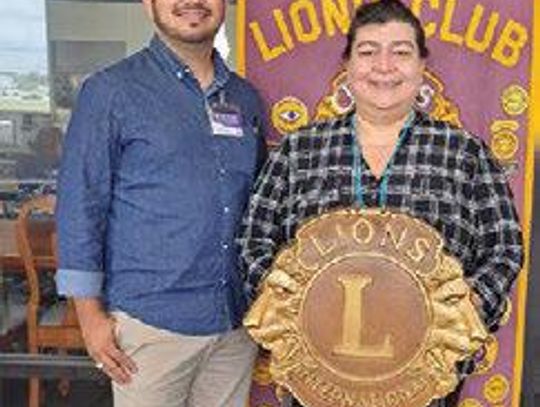 REDC Board President speaks at Ranger Lions Club