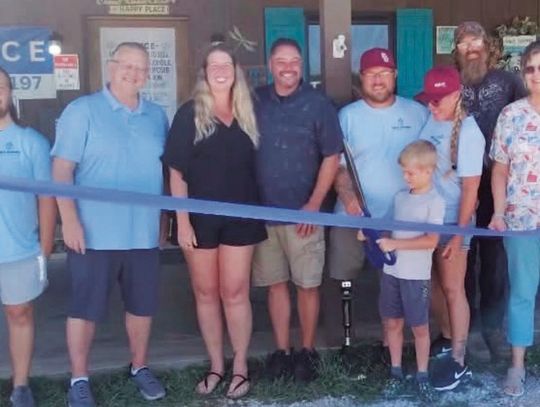 Ribbon Cutting at Inez Spring