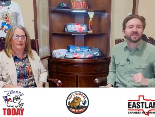 Rips Report: Eastland Chamber of Commerce Executive Director Julie Elrod Rip's Ribs Cook off & Wine Festival