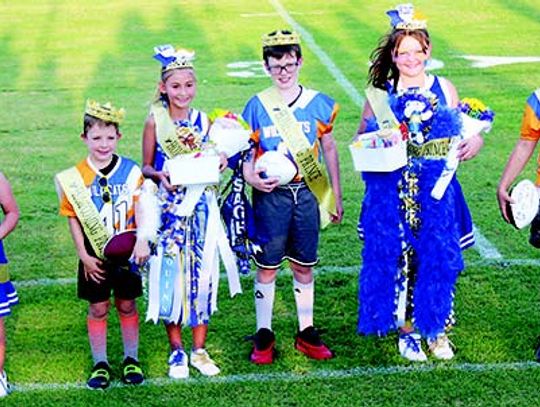 Rising Star Youth Football and Cheerleading Homecoming Princesses and Beaus