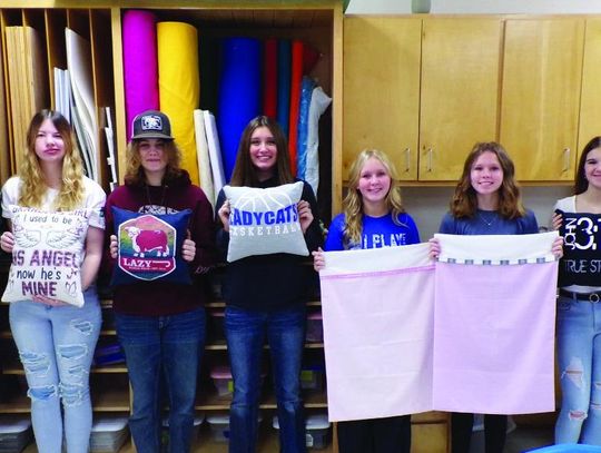 RSID Students work on Sewing Projects