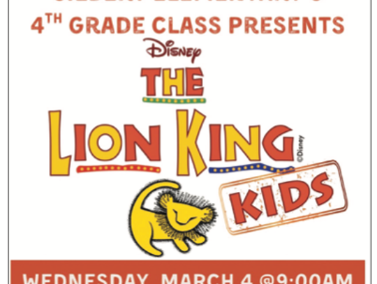 Siebert Elementary 4th Grade Presents The Lion King Kids