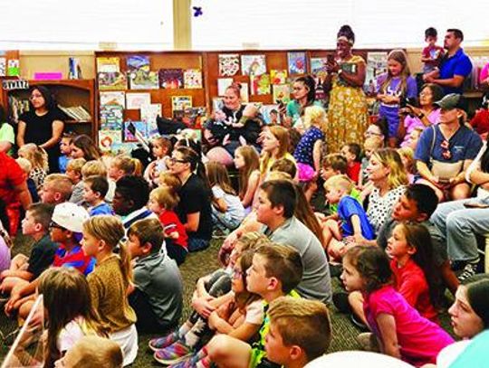 Summer at the Library: Big Attendance for Creature Teacher