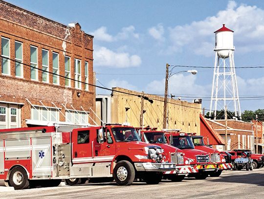 THANK YOU TO OUR FIRE DEPARTMENT