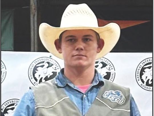 Tyler Bauerle (above) of Cisco College - is Southwest Region Champion Steer Wrestler!