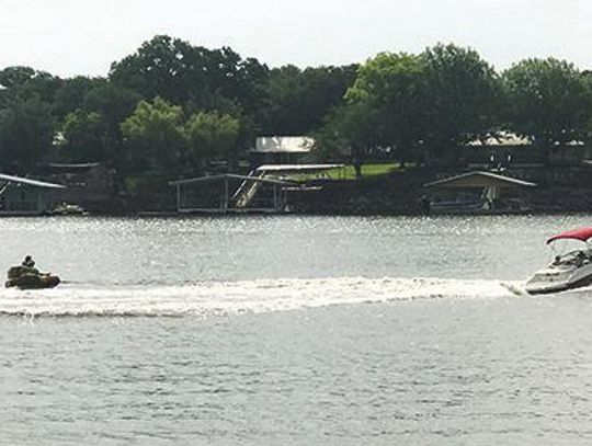 Water activities were enjoyed by area residents on nearby Lake Leon over the 4th of July holiday