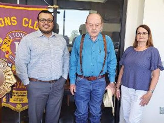 Water District President Steve Gerdes Speaks At Lions Club